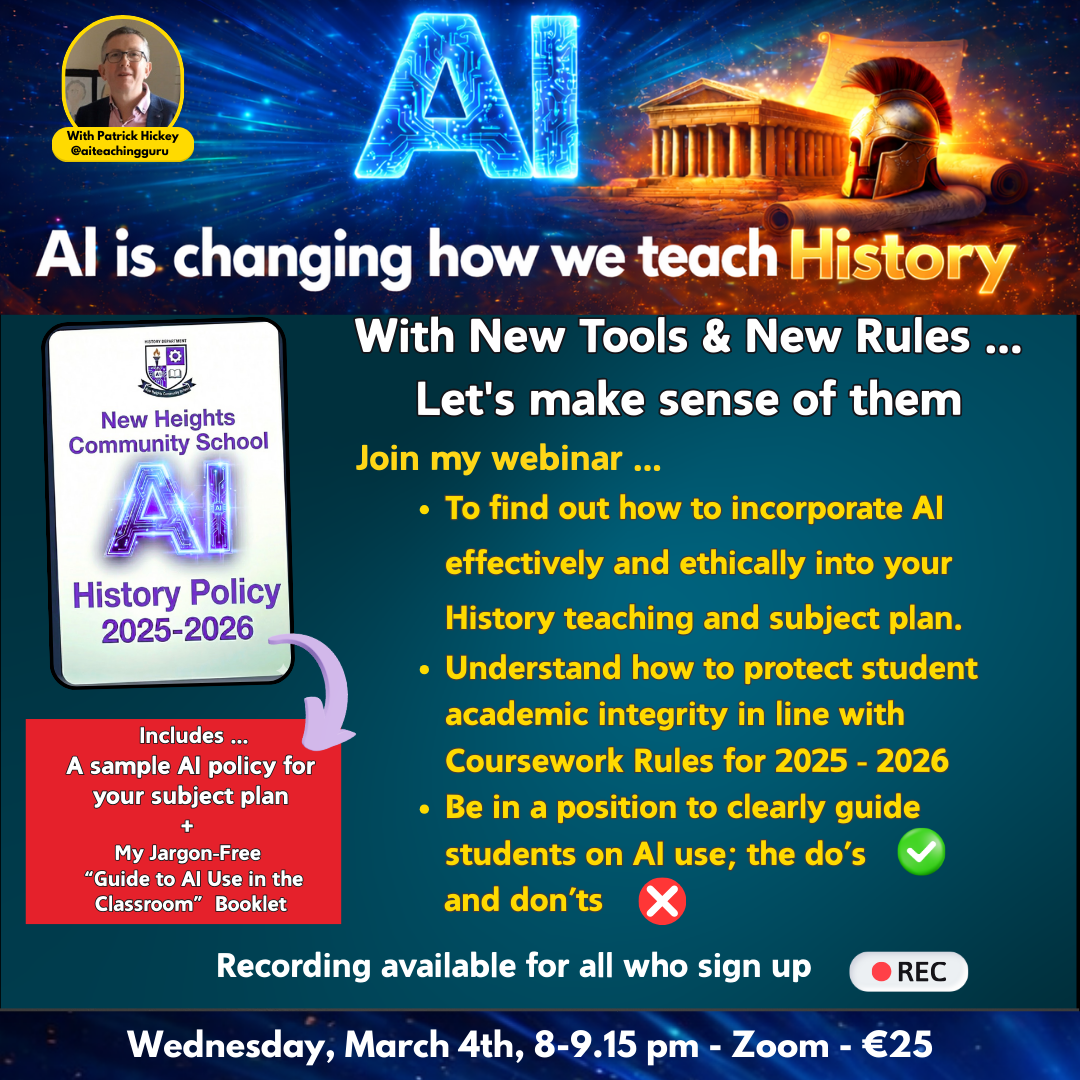 AI is Changing How We Teach History What Every History Teacher in Ireland Needs to Know in 2026